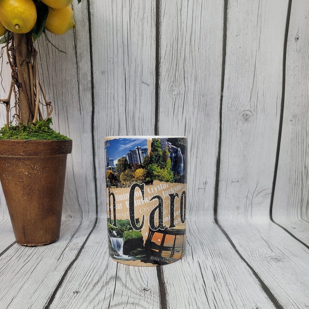 2008 Americaware North Carolina 3-D Mug, 18oz - Picture 3 of 5